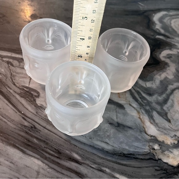 Infinite Buddha Frosted Tiki Cups Votives Three - Picture 11 of 16